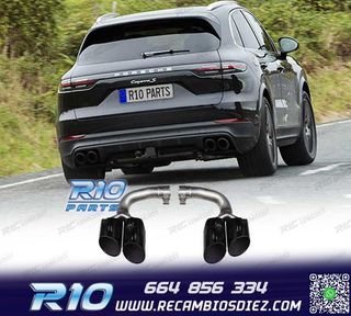 COLAS ESCAPE PORSCHE CAYENNE 17- LOOK S NEGRO