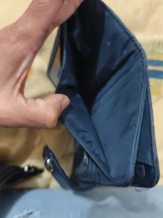 Cartera Nautica Azul