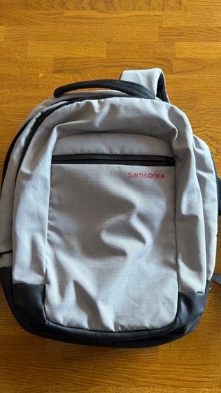 Mochila Samsonite Gris