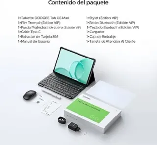 Tablet Doogee Tab G6 MAX 13.4" NUEVA. A ESTRENAR