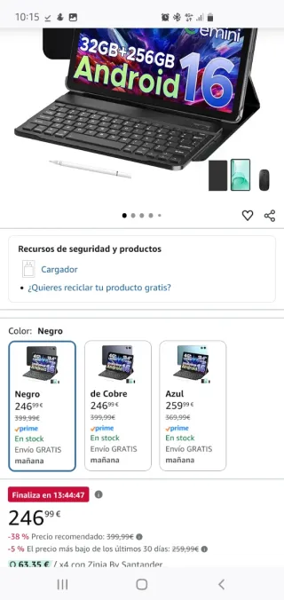 Tablet Doogee Tab G6 MAX 13.4" NUEVA. A ESTRENAR