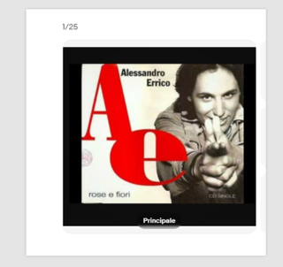 CD Alessandro Errico Rose e Fiori