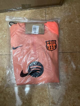 Conjunto Deportivo Nike FC Barcelona Rosa y Negro