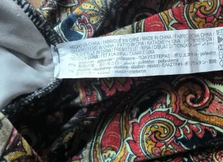 Pantalones acampanados paisley