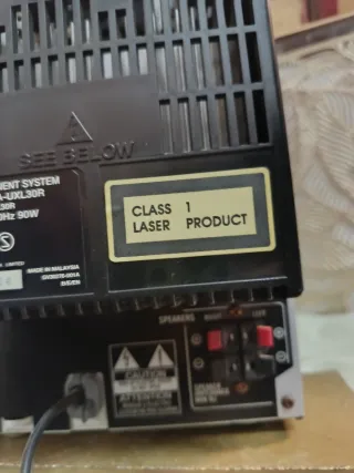 Radiocadena JVC CD//Radio/Cassette Plata