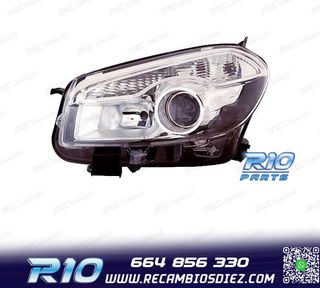 FARO IZQ XENON NISSAN QASHQAI 10-14