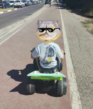 Quad infantil a batería