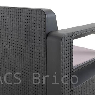 Muebles Jardín Venus Tete a Tete Grafito