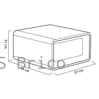 Muebles Jardín Venus Tete a Tete Grafito