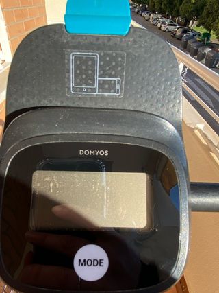 Bici Estática Domyos con Cubresillín