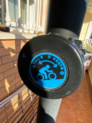 Bici Estática Domyos con Cubresillín