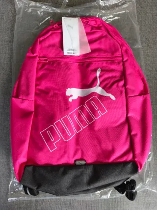 Mochila Puma Rosa y Gris