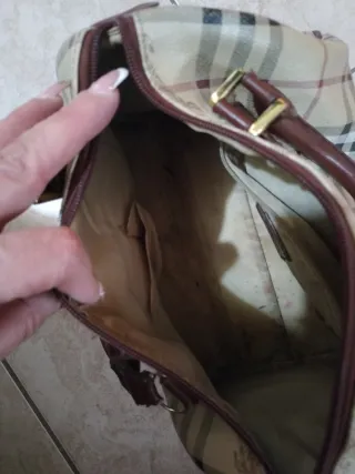 Bauletto vintage Burberry beige