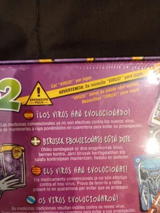 Pack Virus 1 y 2 Tranjis Games precintado