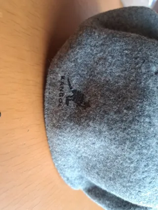 Boina Kangol color gris talla L