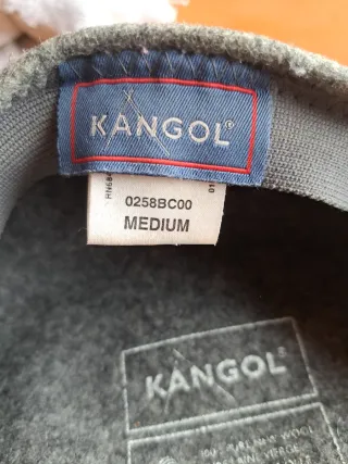 Boina Kangol color gris talla L