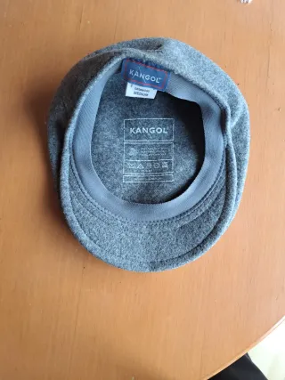 Boina Kangol color gris talla L