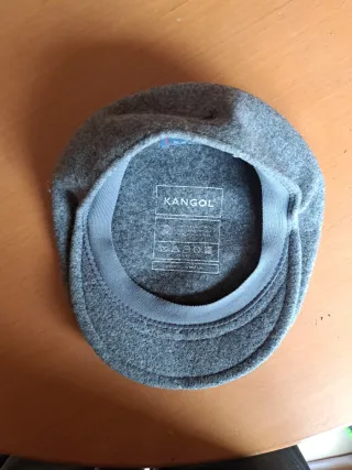 Boina Kangol color gris talla L