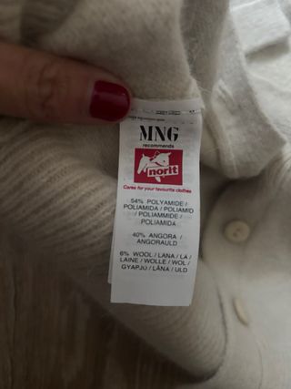 Jersey Mango crema talla XS