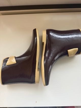 Botines de agua Katiuska marrones