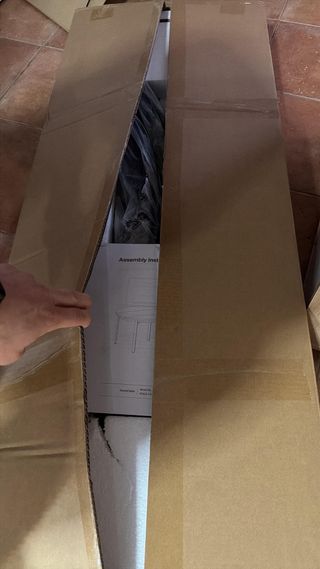 Mesa Comedor Redonda 4-6 Personas Madera Metal