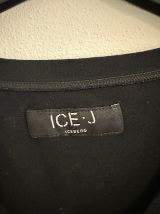 Maglia ICE-J by Iceberg nera manica lunga