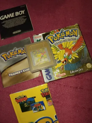 bendo caja origuinal poquemon oro