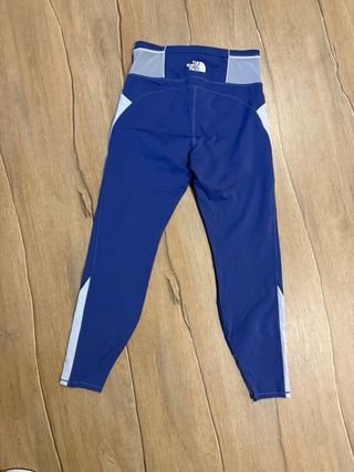 Mallas largas The North Face azules y blancas