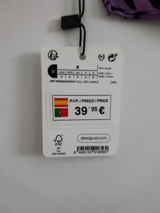 Bufanda foulard Desigual Multicolor.