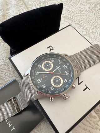 Reloj Radiant Cronógrafo Hombre Negro/Plata