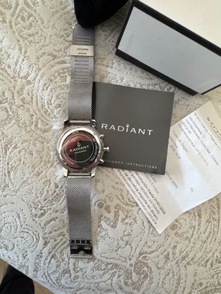 Reloj Radiant Cronógrafo Hombre Negro/Plata