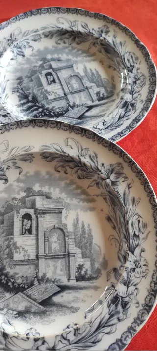 2 Piatti Copeland 1851