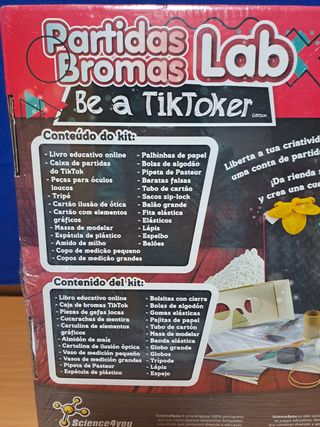 Juego TikTok Bromas Científicas Lab