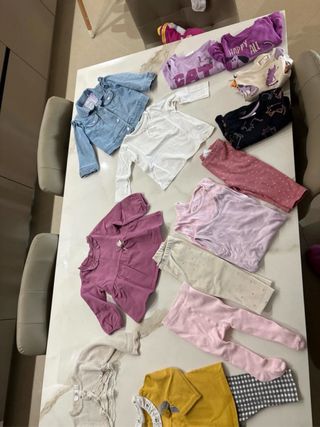 Lotto vestiti bambina 6-9 mesi