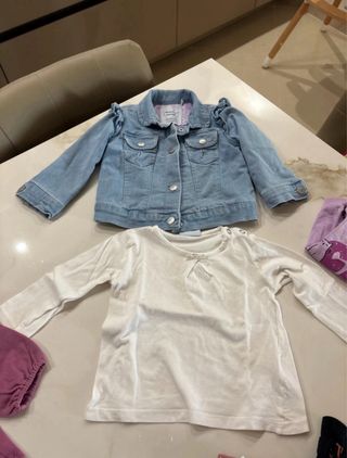 Lotto vestiti bambina 6-9 mesi