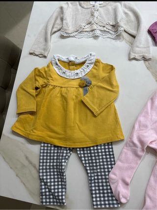 Lotto vestiti bambina 6-9 mesi