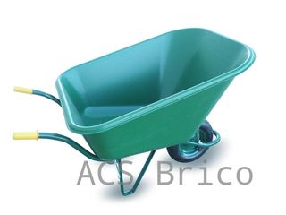 Carretilla 300 Litros Nylon - 1 Rueda