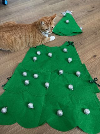 Disfraz navidad niña