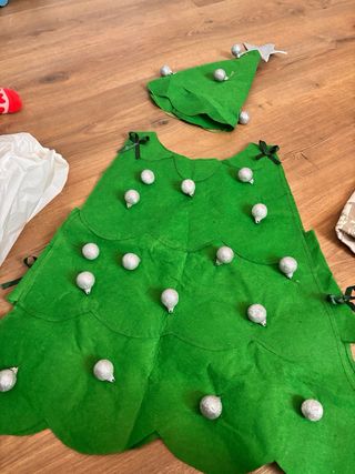 Disfraz navidad niña