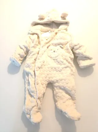 Buzo invierno bebé peluche oso. Diferentes tallas