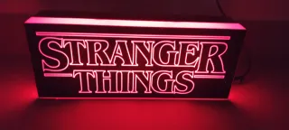 Luz LED Logo Stranger Things