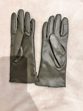 Guantes acolchados y de piel