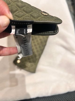 Guantes acolchados y de piel