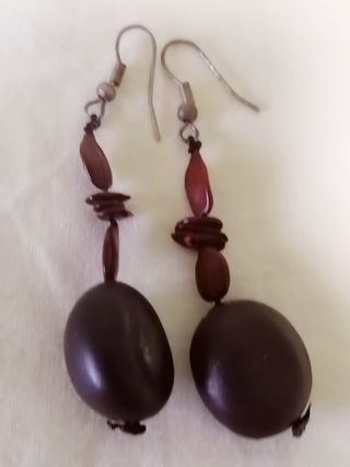 Pendientes de semillas