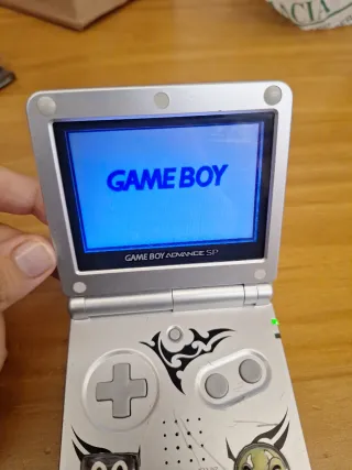 Game Boy Advance SP Plata Tribal