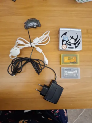 Game Boy Advance SP Plata Tribal