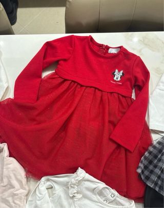 Lotto vestiti invernali bambina 12-18 mesi