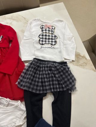 Lotto vestiti invernali bambina 12-18 mesi