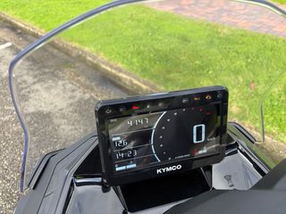 Maxi-scooter marrón