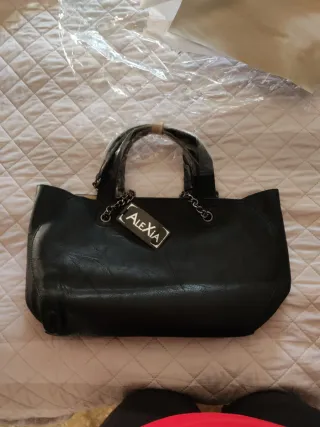 Bolso grande negro ALEXIA